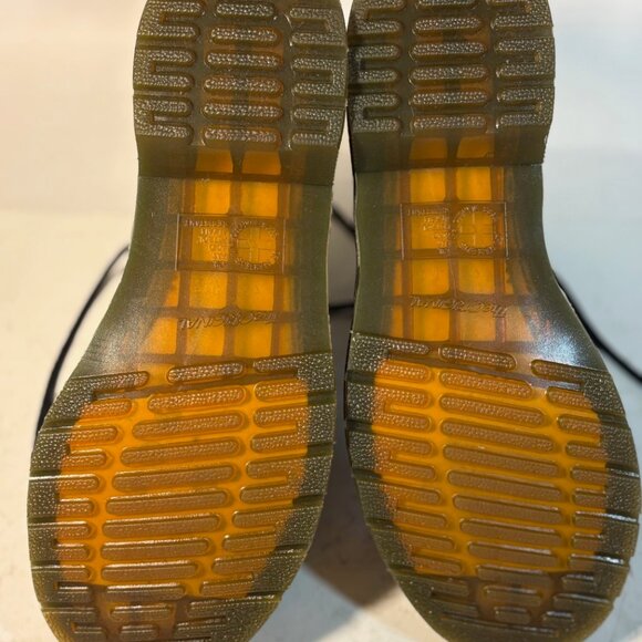 Burgandy Red Doc Dr. Martens Boots Lace Up Authentic Cordova Size 9 Dark - Picture 3 of 3